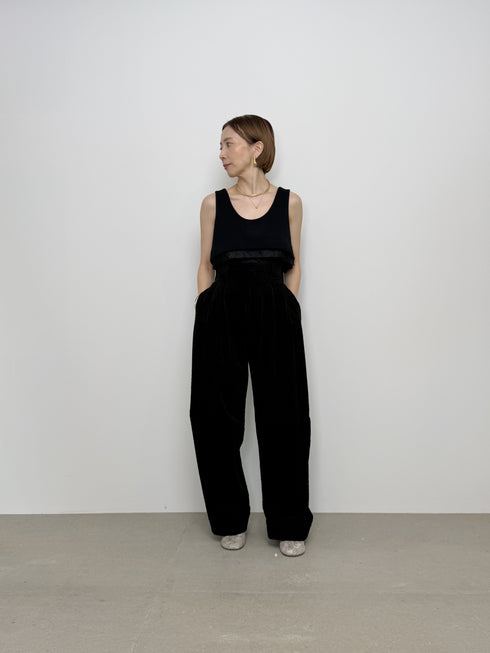 lamb wool bustier